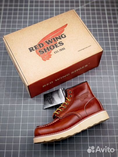 Red wing ботинки мужские женские осень демисезон