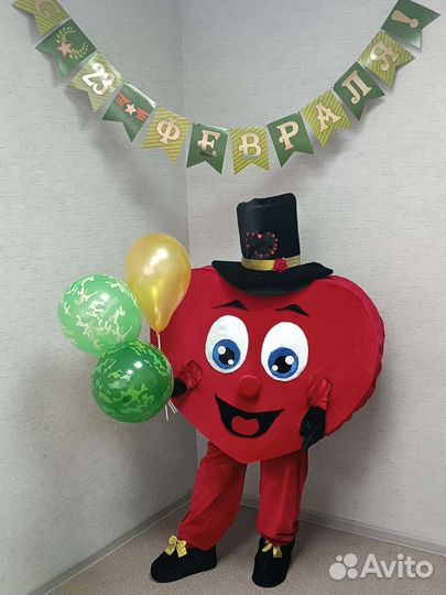 Сердце, Тедди, Чебурашка,ростовая кукла,свадьба