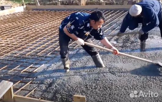 Бетон М350 кубами. Доставка