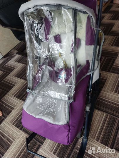 Коляска санки