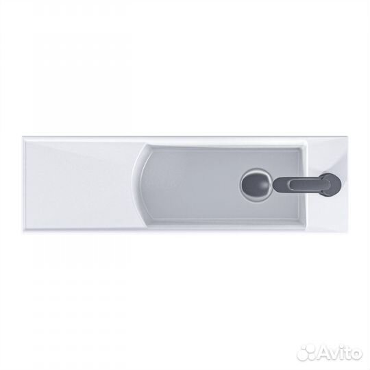 Тумба с раковиной 1MarKa Stretto У94633 70 см, белый