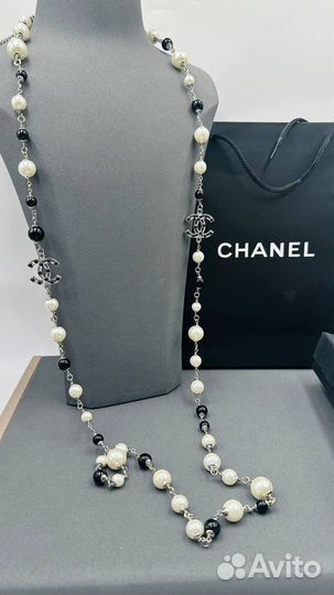 Бусы колье chanel