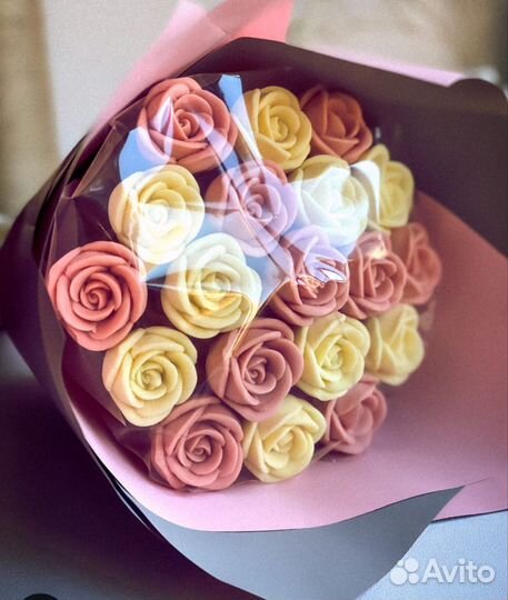 Шоколадный букет/Розы из шоколада/Съедобный букет