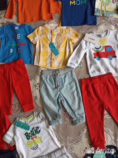Дет. одежда мальч. lc waikiki 9-12m