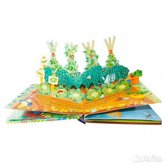 Pop-up Garden usborne Сад поп ап