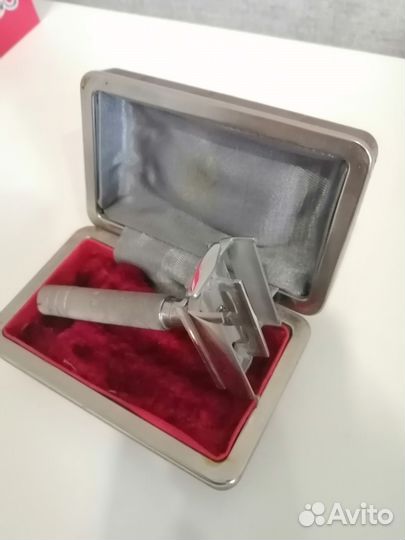 Бритвенный станок СССР, т образная бритва