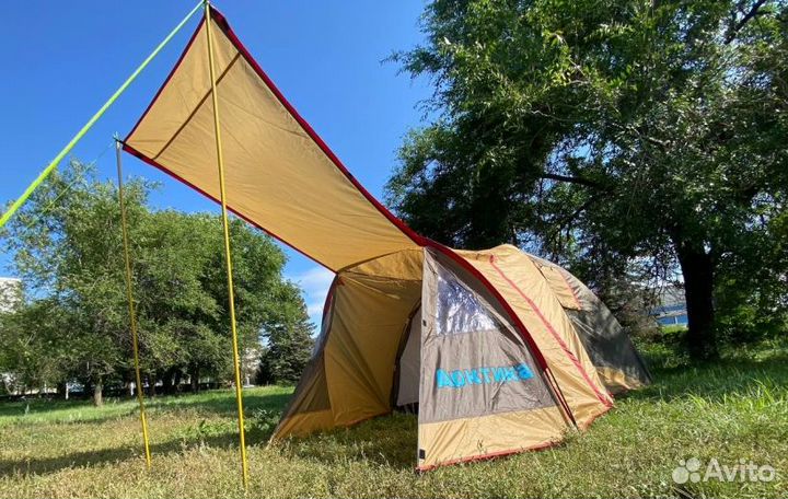 Палатка иглу 5 местная с тамбуром