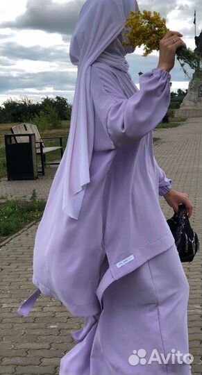 Мусульманская одежда двойка туника с юбкой