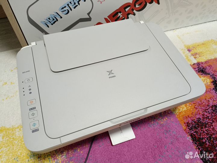 Цветной струйный мфу принтер
