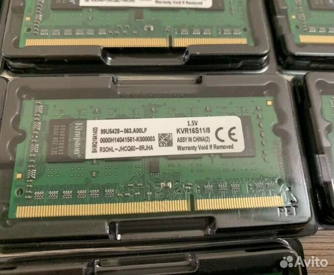 Оперативная память 8 GB DDR3 Kingston