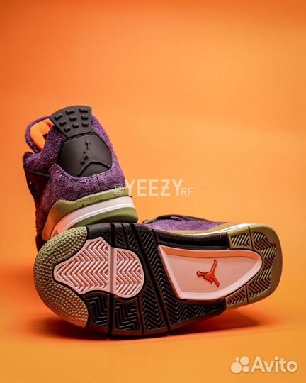 Кроссовки Nike Air Jordan 4 Retro Canyon Purple