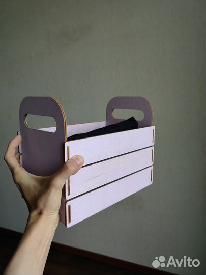 Кашпо деревянное