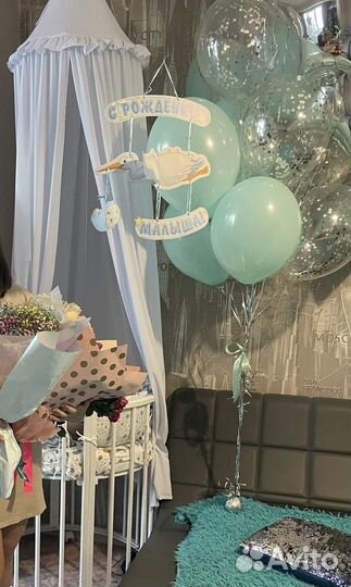 Балдахин в детскую кроватку