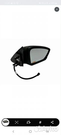 Зеркала в стиле granta на калину