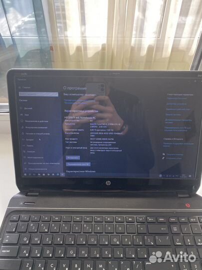 Ноутбук hp envy m6