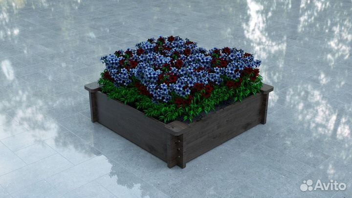 Грядки конструктор из влагостойкой фанеры, ламинир