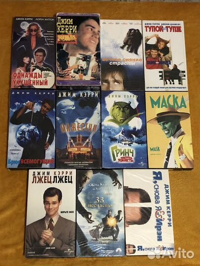 Видеокассеты Джим Керри