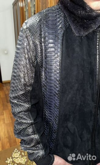 Куртка из натурального питона