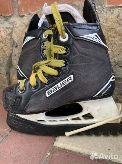 Хоккейные коньки детские Бауэр