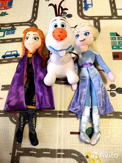 Кукла холодное сердце Эльза Анна Олаф