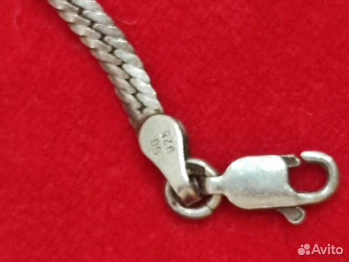 Комплект серебро 925 колье и серьги