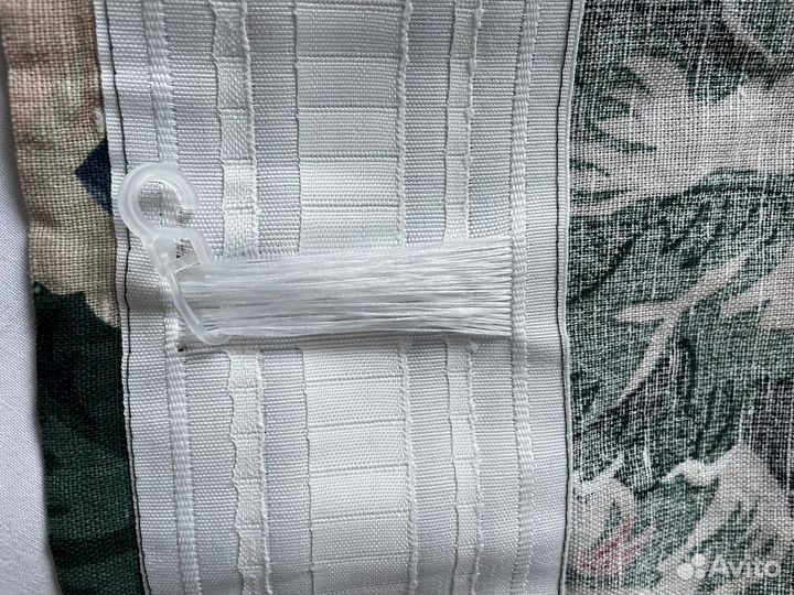 Тюль и 2 шторы