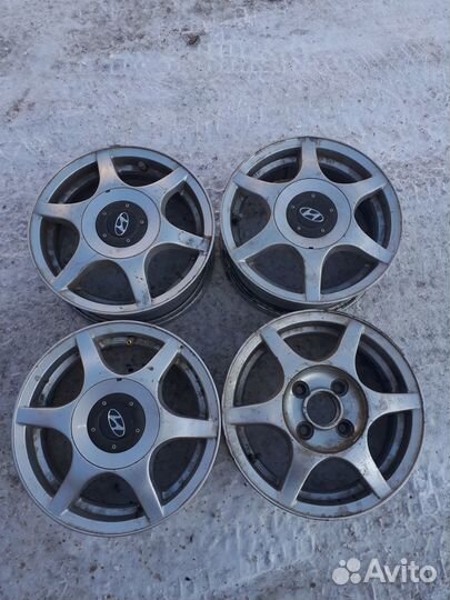 Диски r13 на Акцент