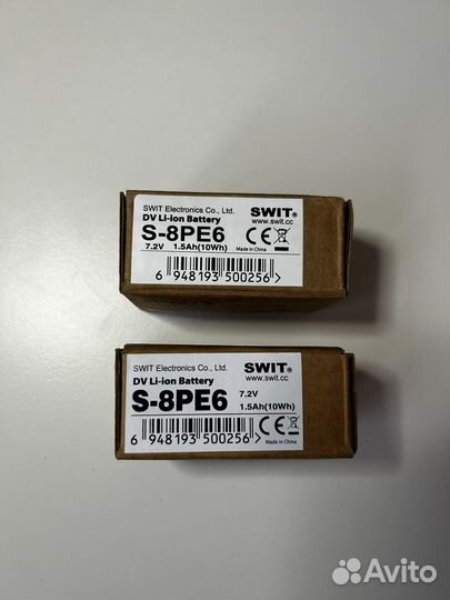 Аккумулятор swit S-8PE6 для Canon dslr