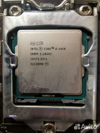 Мат. плата Asrock H77 Pro4/MVP+I5 3450