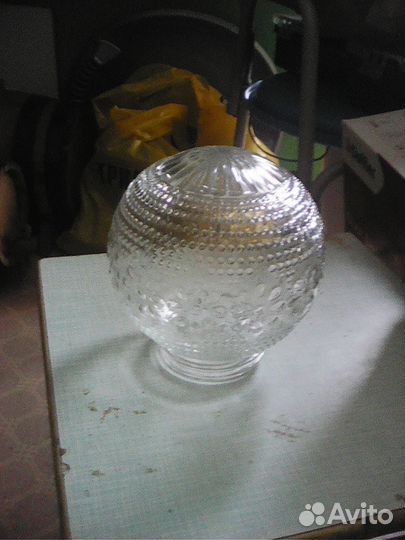 Светильник + Плафон стеклянный