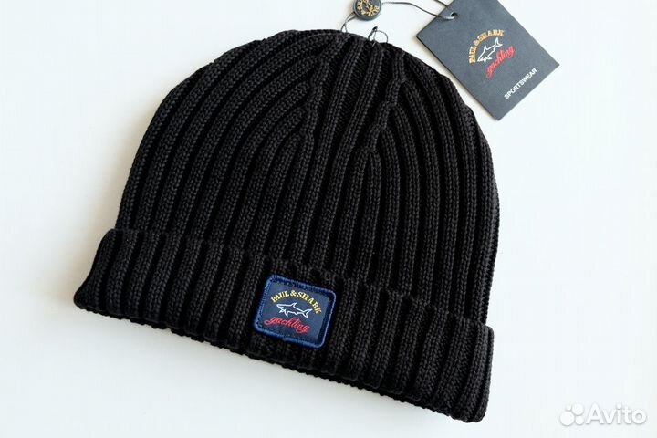 Шапка резинка, крупной вязки 