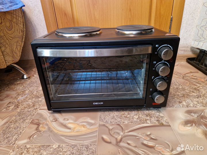 Мини печь духовка бу