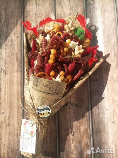 Съедобные букеты для мужчин