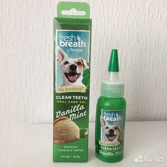 Гель для чистки зубов собаки от зубного камня