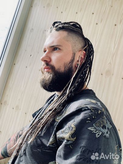 Косы локоны дреды