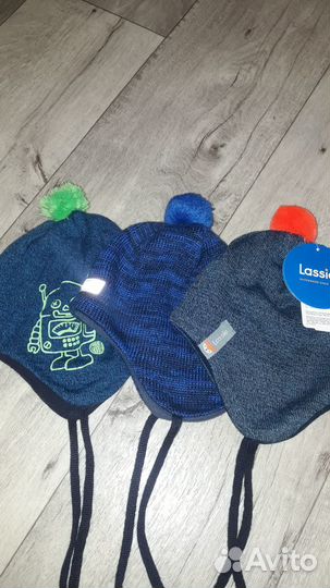 Новая шапка Lassie размер 44-46