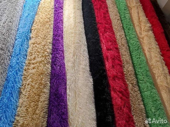 Пушистый плед травка 220х240 новый