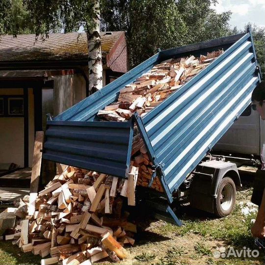 Сухие березовые дрова