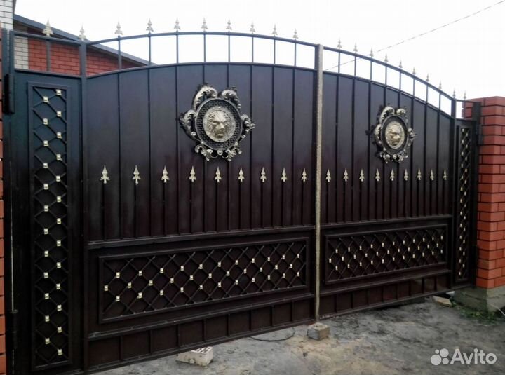 Ворота под ключ