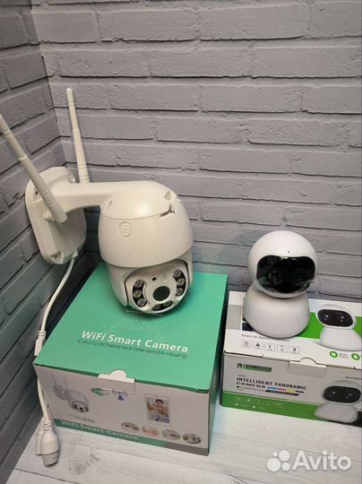 Камера видеонаблюдения купольная WiFi FullHD