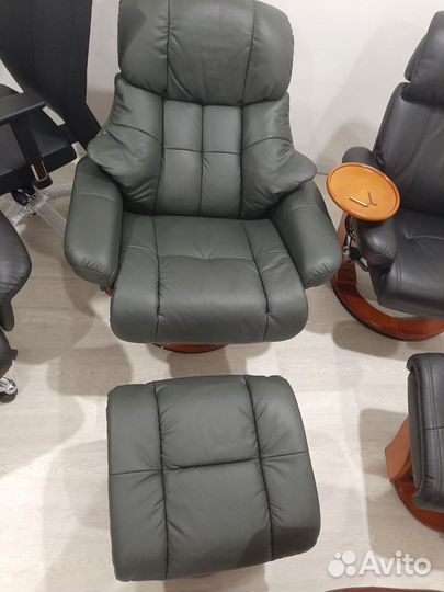 Кожаное кресло Relax Lux