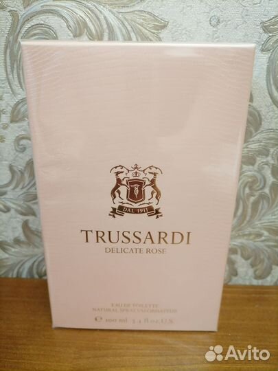 Trussardi delicate rose 100 мл