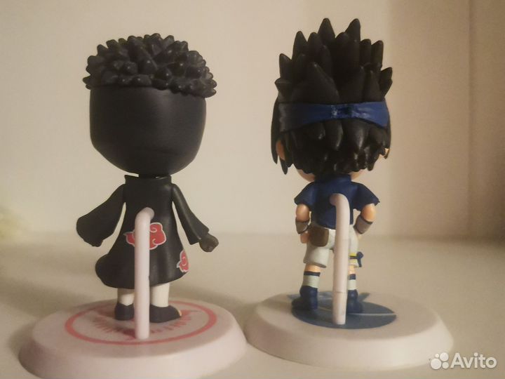 Фигурки Обито и Саске Учиха чиби