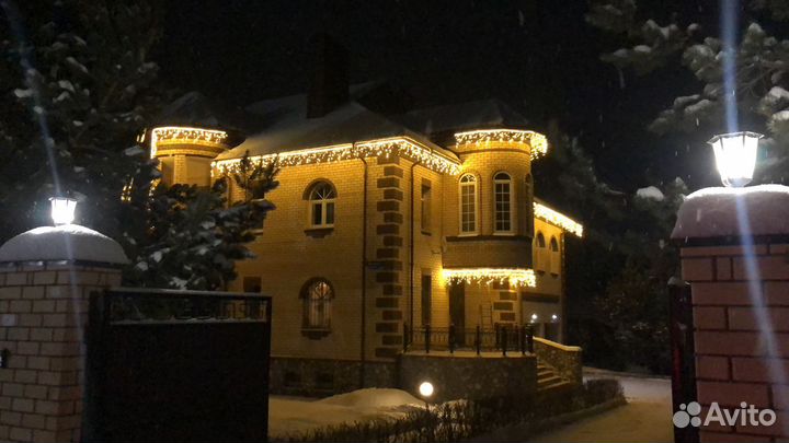 Новогодние оформления домов