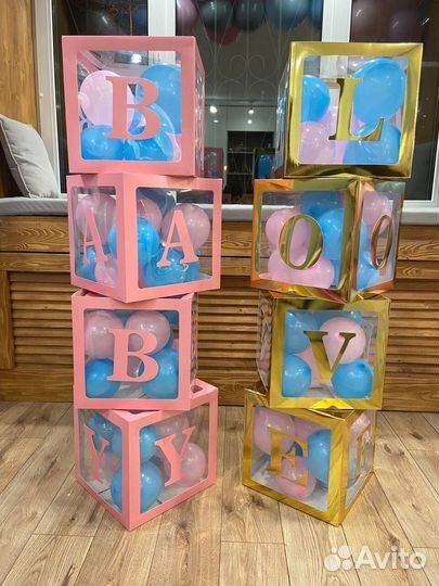 Воздушные шары для гендер пати