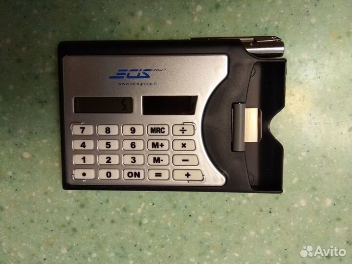 Мини калькулятор+мини авторучка