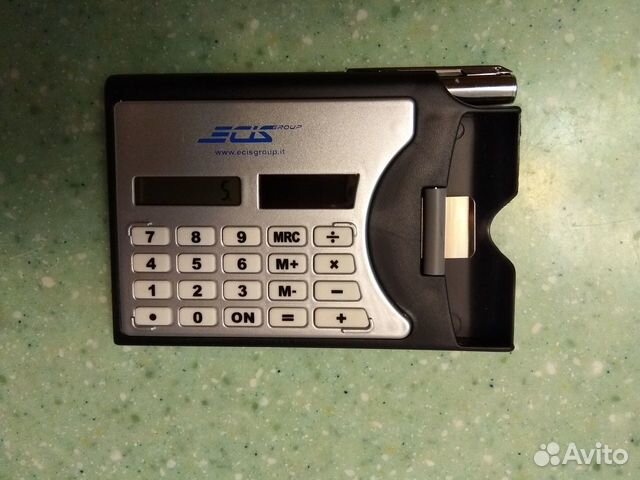 Мини калькулятор+мини авторучка