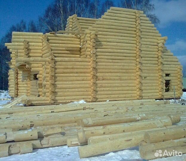 Срубы ручной рубки