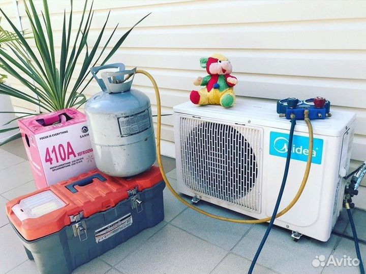 Чистка и заправка кондиционера