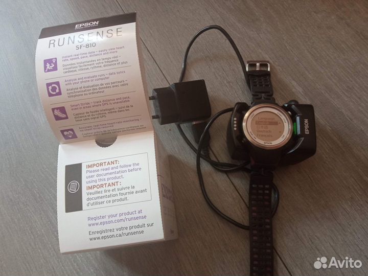 Часы Epson Runsense SF-810 bluetooth, gps